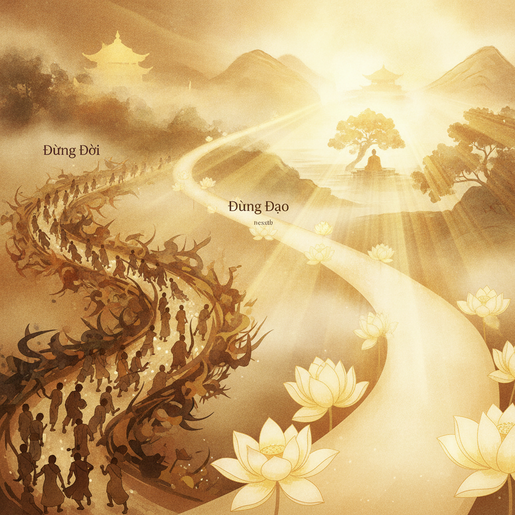 Đường Đời và Đường Đạo: Vì Sao Bạn Cần Bước Thêm Một Bước?