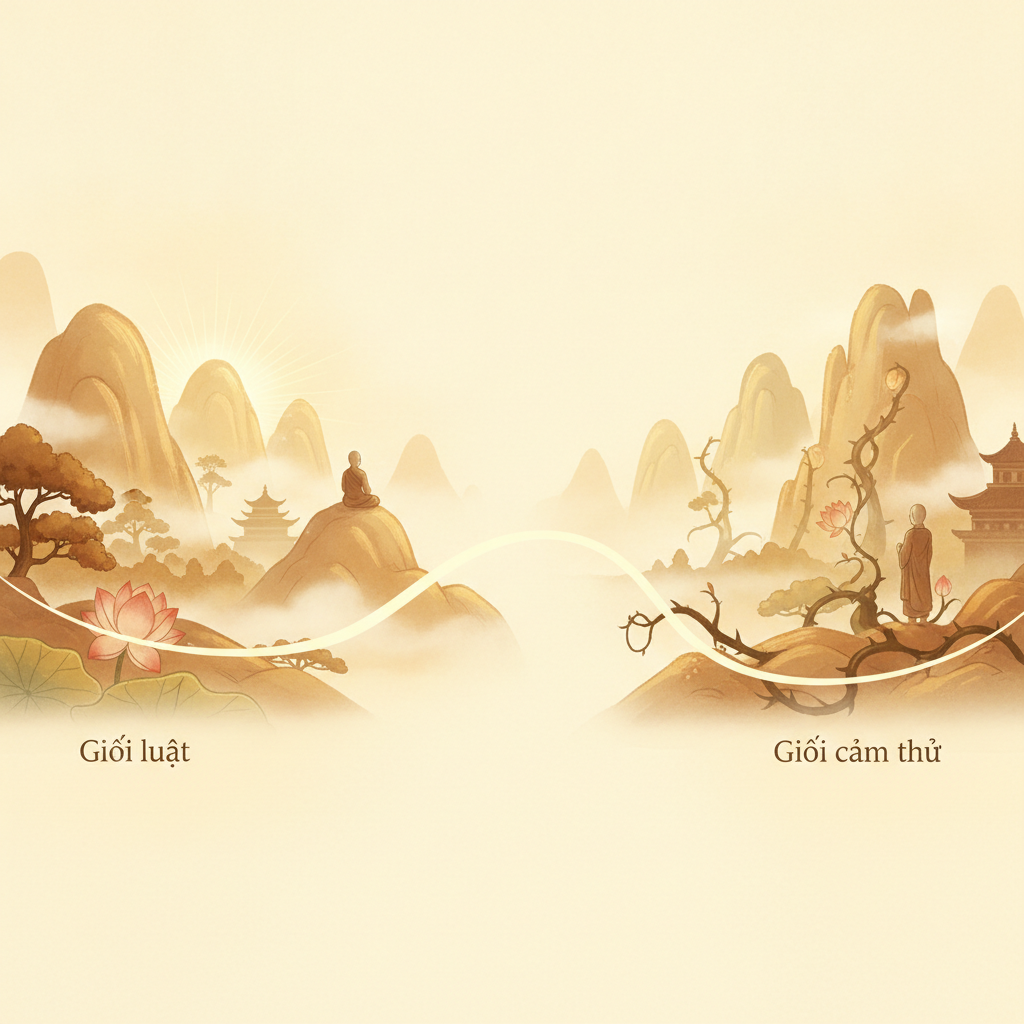 Giới luật và Giới cấm thủ: Ranh giới mong manh giữa tu hành và chấp chặt