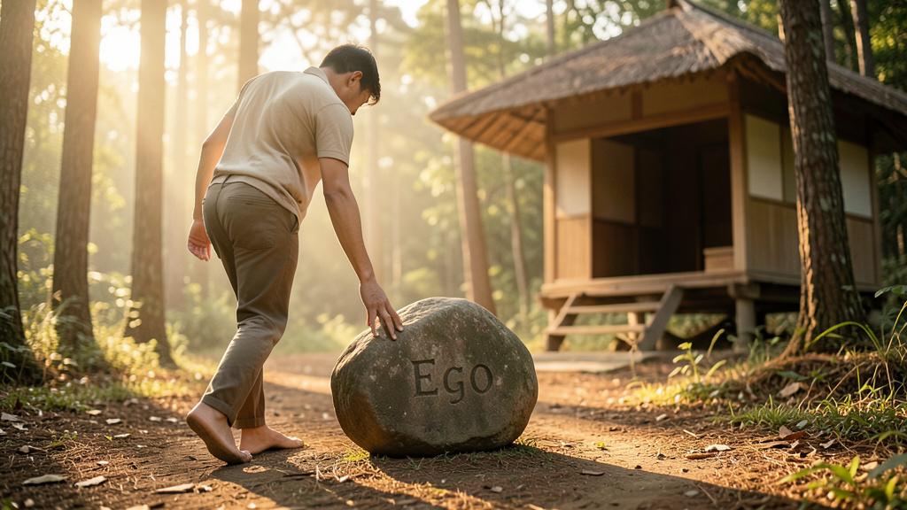 Buông bỏ cái tôi, bạn sẽ thấy mình nhẹ nhàng hơn để bước tiếp.