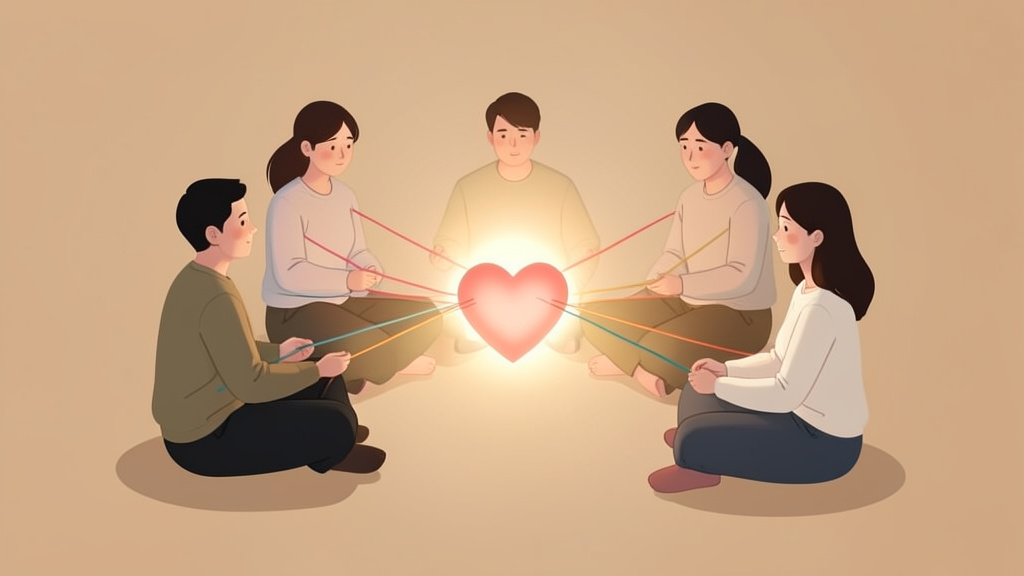 Khi ta sống vì nhau, hạnh phúc được dệt nên từ muôn màu yêu thương.