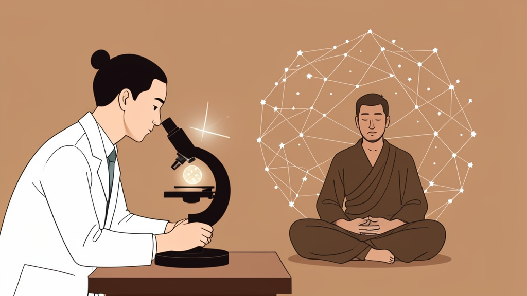 Khoa học và thiền định: hai con đường cùng dẫn đến một chân trời.