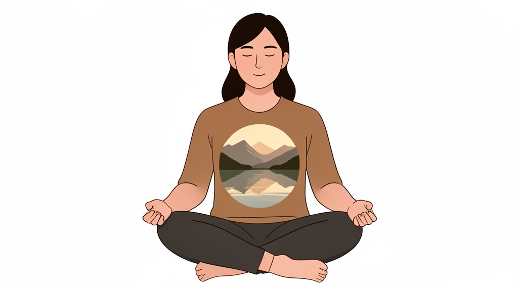 Hơi thở êm dịu là tấm gương của tâm hồn.