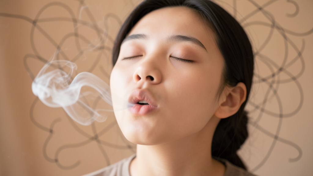 Giữa cơn bão suy nghĩ, hơi thở là chiếc neo bình yên.