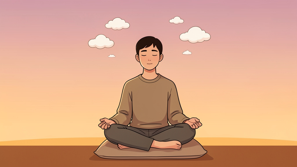 Khi tâm biết mình đang phiền động, phiền não bắt đầu tan.