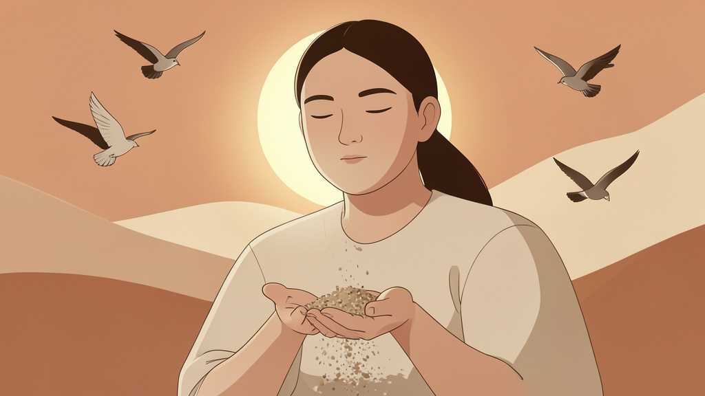 Buông bỏ để đón nhận.
