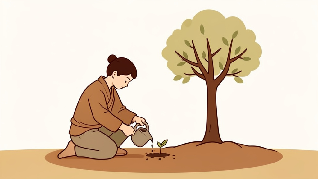Gieo gì gặt nấy, trong công việc và trong cuộc sống.