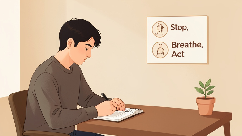 Bài tập ứng dụng 3 phút: Chọn hành động tỉnh thức