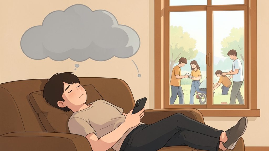 Đừng để màn hình điện thoại che khuất ánh sáng của sự sẻ chia.