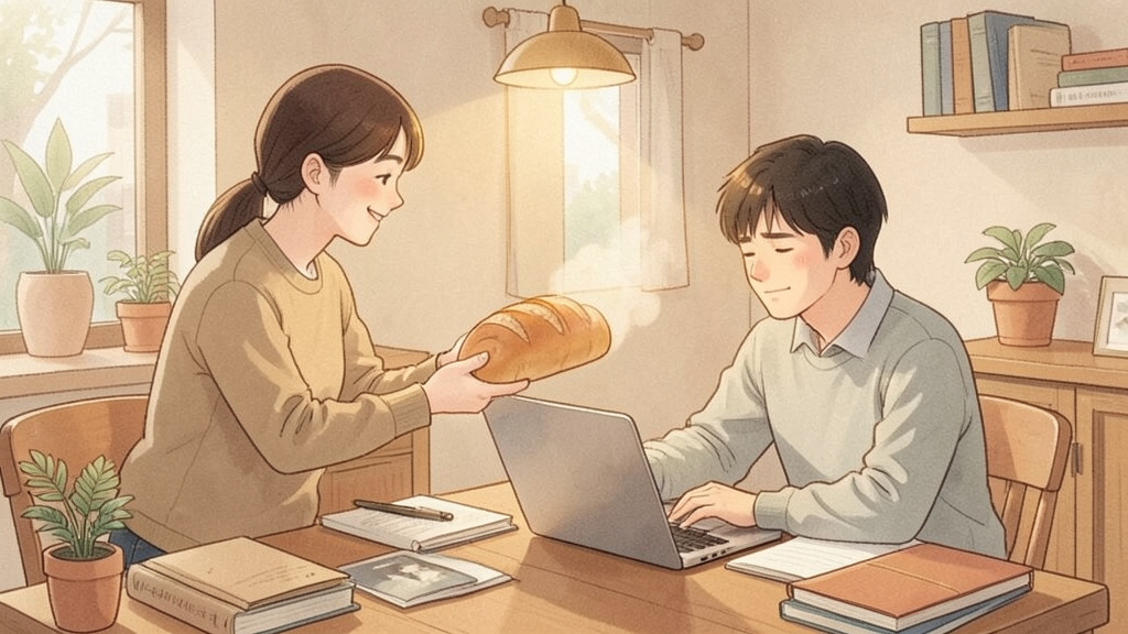 Một bữa ăn chia sẻ, một nỗi lo vơi đi.