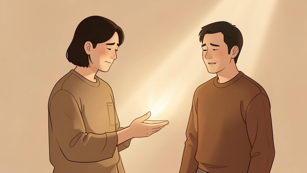 Một lời nói đúng lúc có thể thay đổi cả ngày của ai đó
