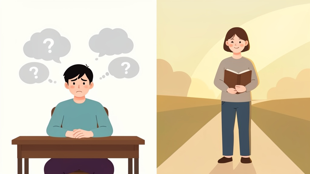 Chọn suy nghĩ như chọn hướng đi: sáng hay tối là do bạn.