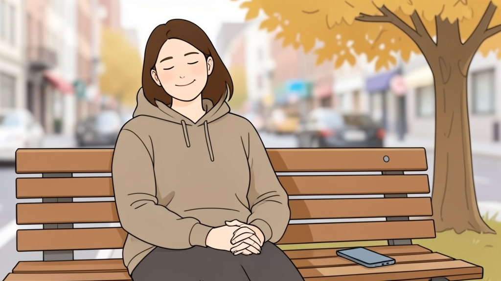 Khi bạn dừng chạy theo ồn ào, bạn bắt đầu nghe được chính mình.
