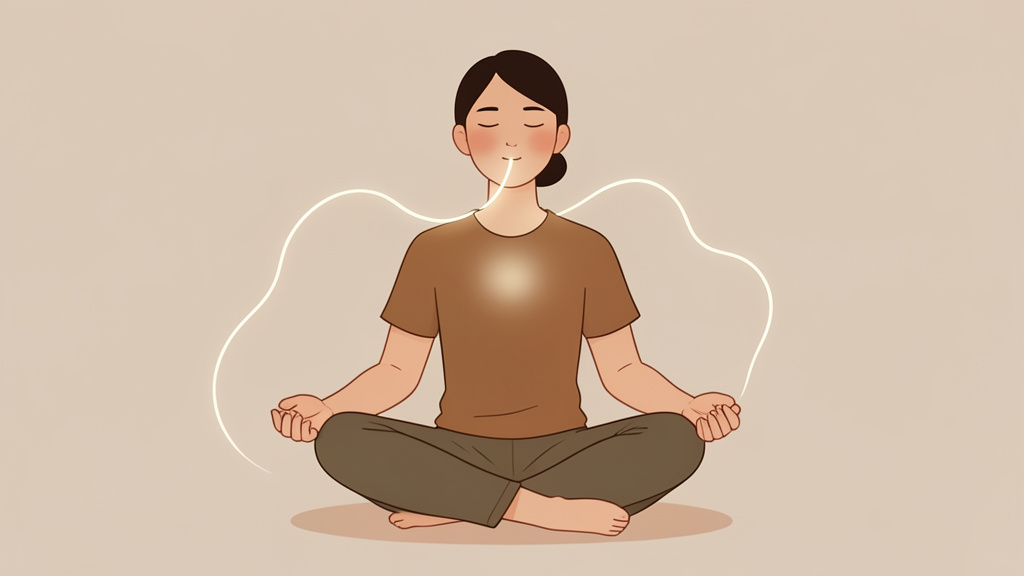 Hơi thở là chiếc neo đưa ta về bến bờ hiện tại.