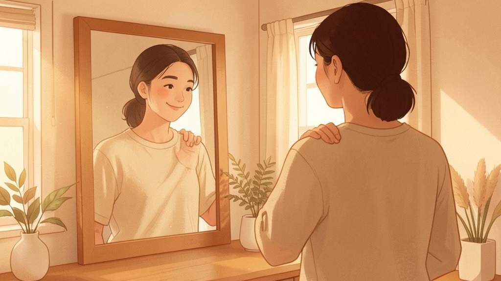 Mỗi lời tự nhủ là một viên gạch xây nên tâm an.