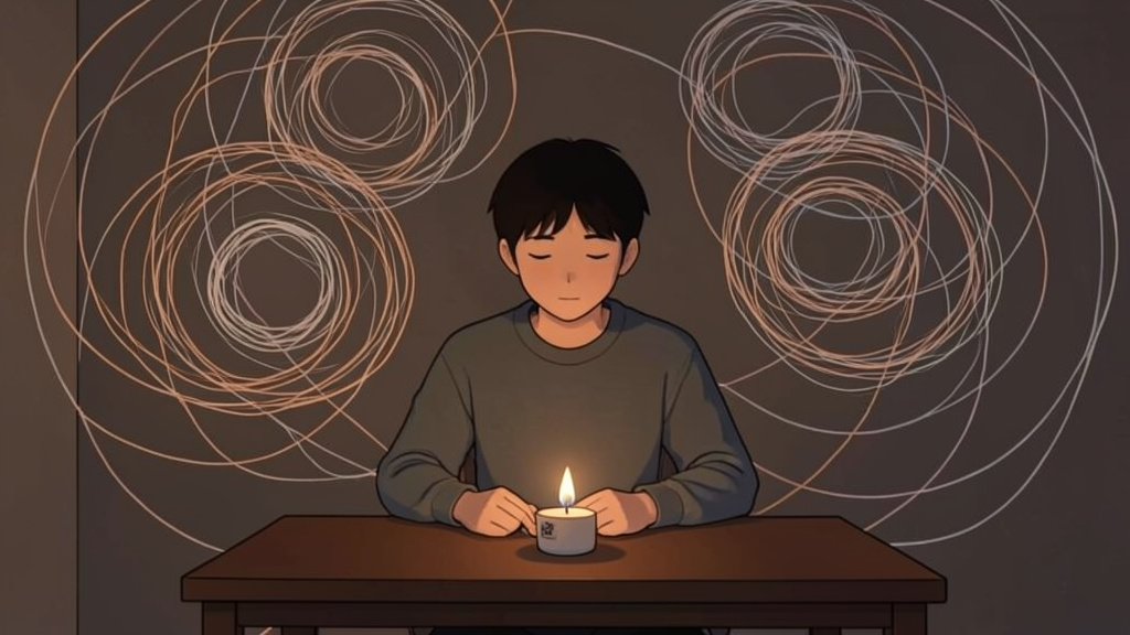 Giữa vòng xoáy suy nghĩ, hãy tìm một điểm dừng.