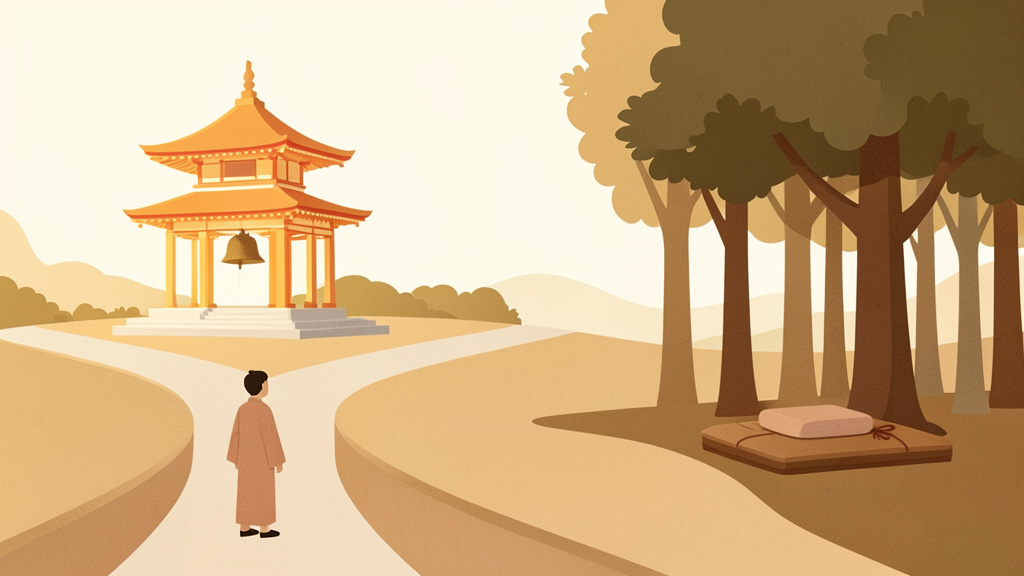Có nhiều con đường, nhưng chỉ có một con đường dẫn đến tự do nội tâm.