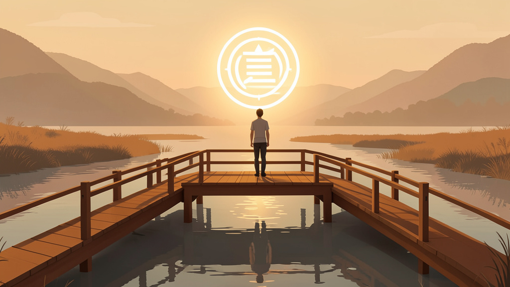 Chiếc cầu quán tội dẫn ta qua sông mê.