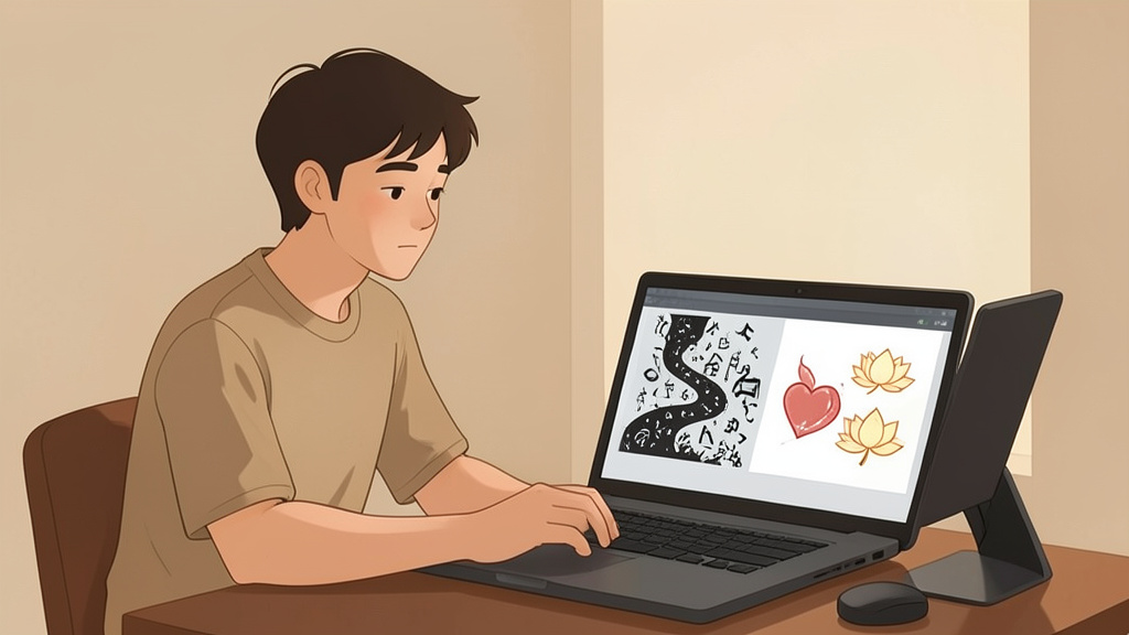 Giữa hai con đường, hãy chọn nơi trái tim bạn cảm thấy an.