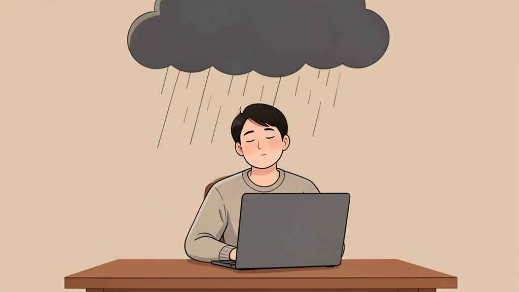 Dừng lại một nhịp thở, giông bão cũng tan.