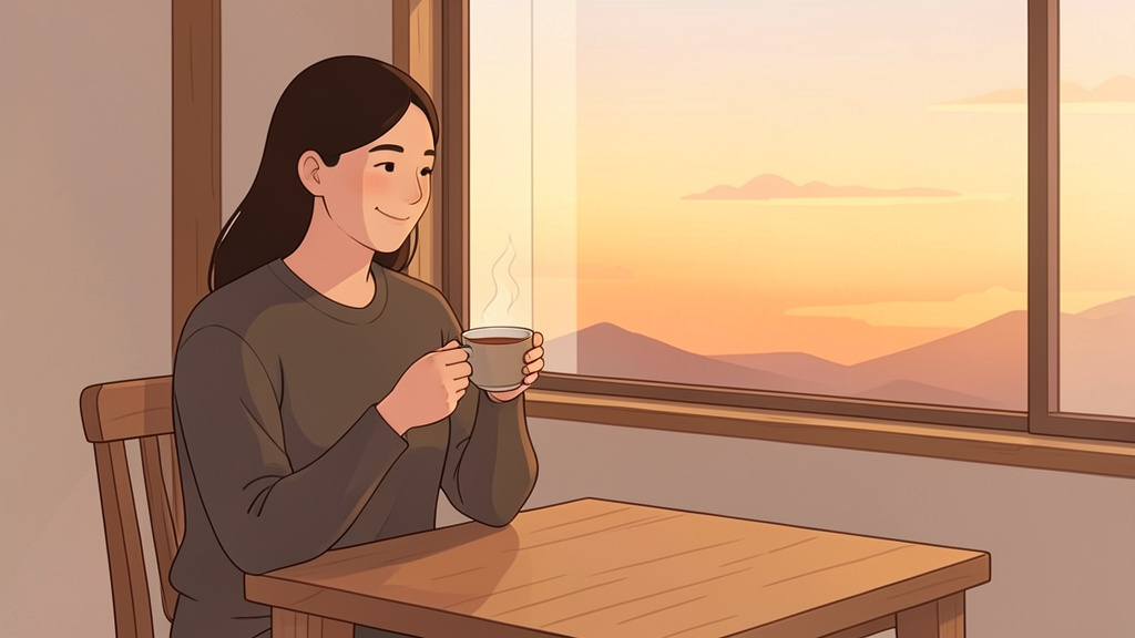 Khi tâm an lạc, mỗi khoảnh khắc đều là quà tặng.