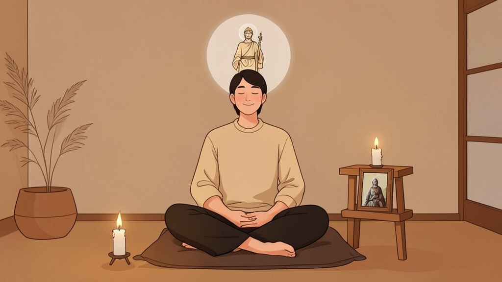 Bài tập ứng dụng 3 phút: Thắp hương trong tâm