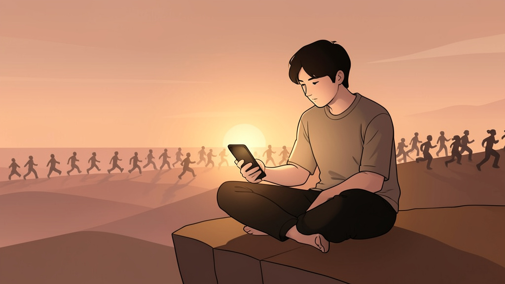 Giữa dòng đời vội vã, hãy dừng lại để thấy mình đang ở đâu.