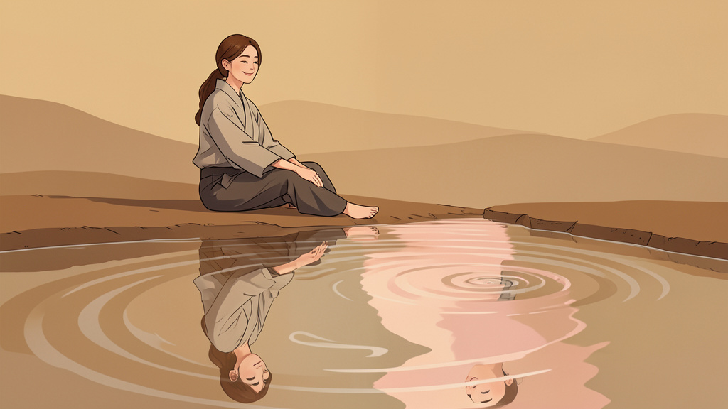 Khi ta ngừng nhìn người khác, ta mới thấy rõ chính mình.