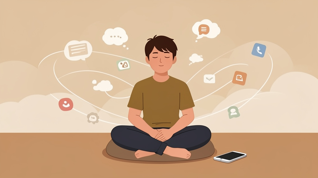 Khi bạn tắt tiếng ồn bên ngoài, tiếng nói bên trong mới bắt đầu được nghe thấy.