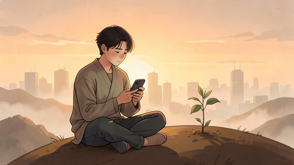 Khi ngừng nhìn người khác, bạn bắt đầu thấy chính mình.