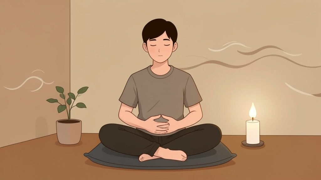 Bài tập ứng dụng 3 phút: 'Thở Để Quay Về'