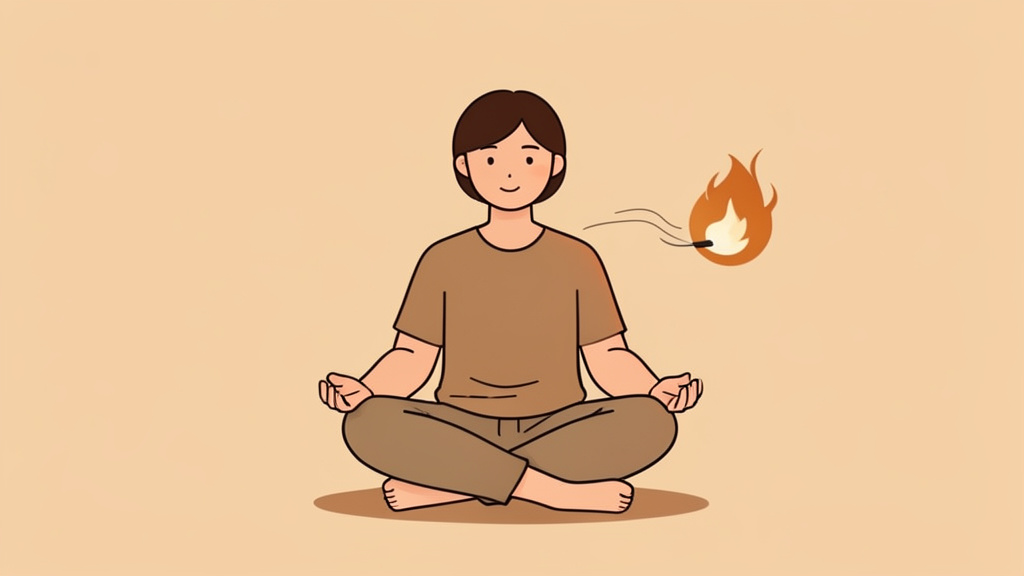Tắt ngọn lửa tự ái, bình yên tự tìm đến.