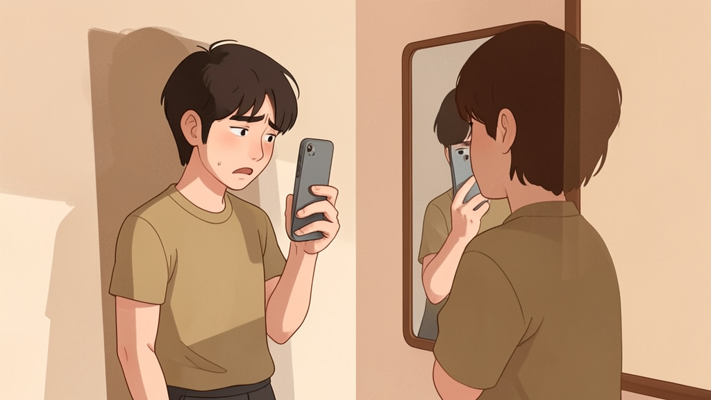Gương mặt bạn có thể giả tạo, nhưng tâm hồn thì không.