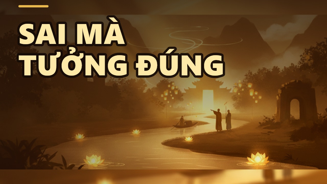 Bạn có chắc mình đang đúng? Lời Phật dạy về 'sai mà tưởng là đúng'