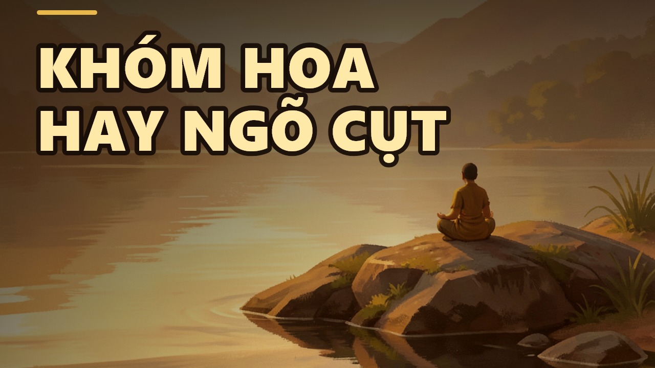 Bạn đang dừng lại ở 'khóm hoa' hay đã tìm thấy 'chính mình'?