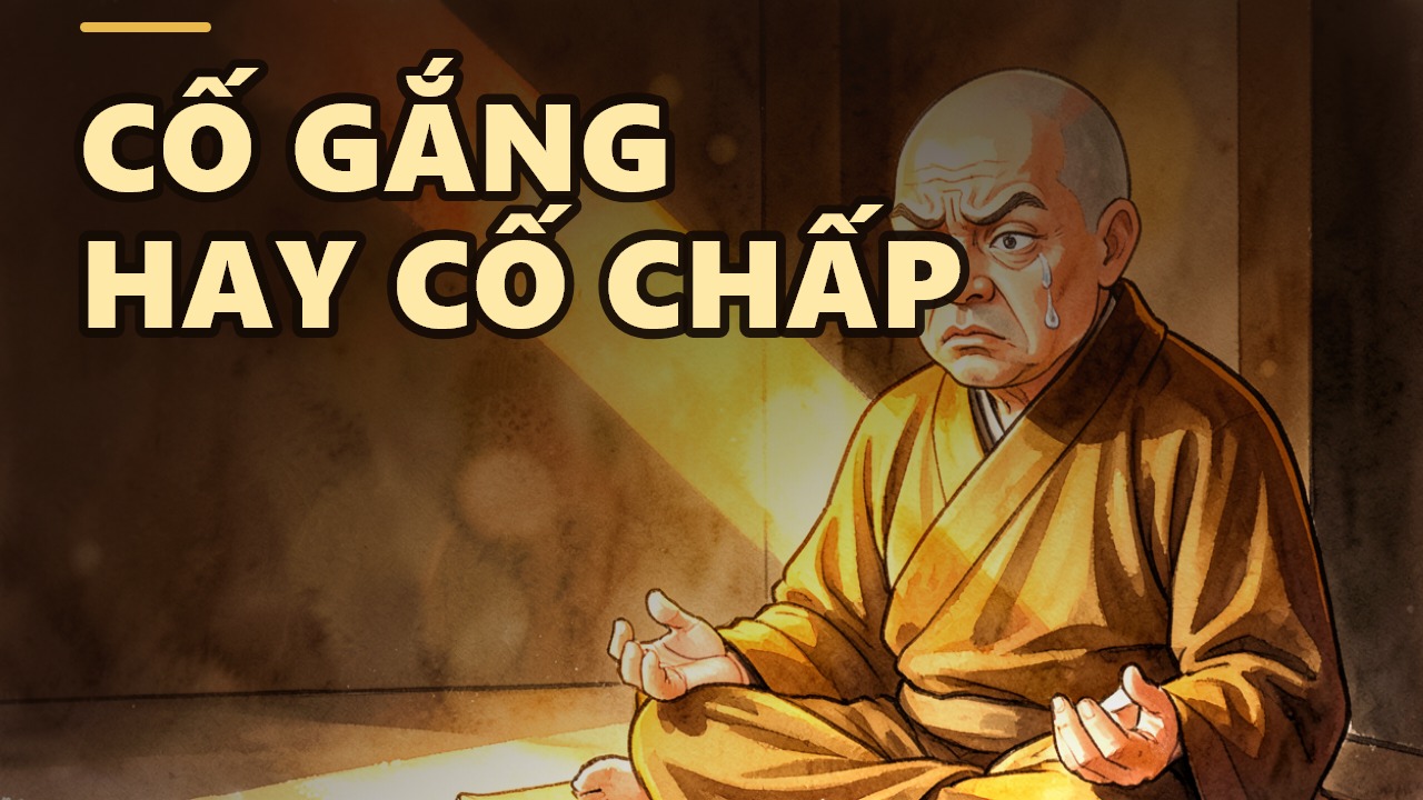 Are You Being Diligent or Stubborn? A Teaching on Effort by Venerable Thích Chân Quang