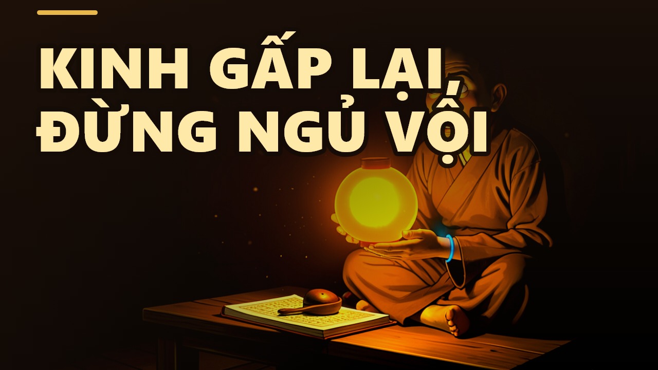 Biến lý tưởng thành hiện thực: Gấp kinh xong, đừng vội đi ngủ!