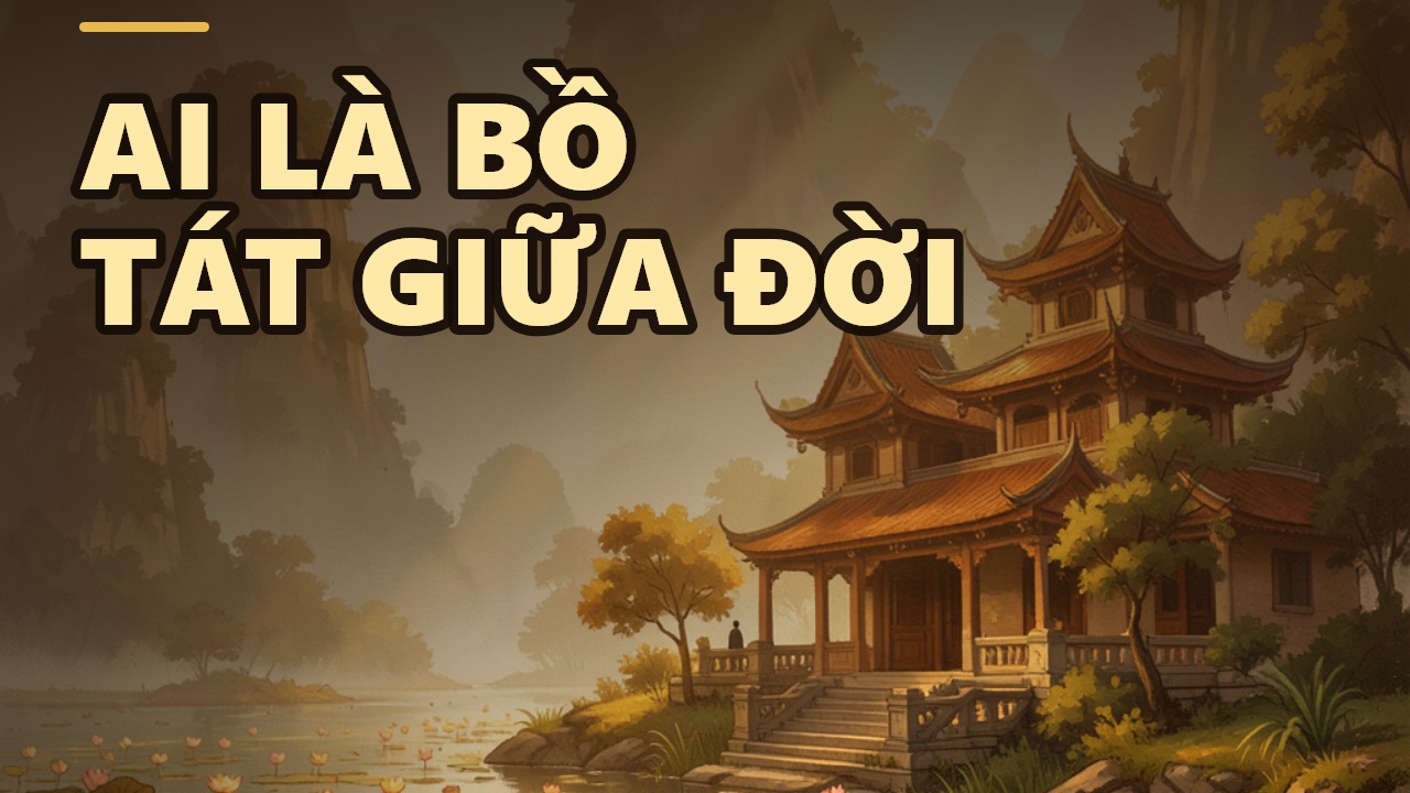 Bồ Tát không phải ở đâu xa, ngay trong cuộc đời này