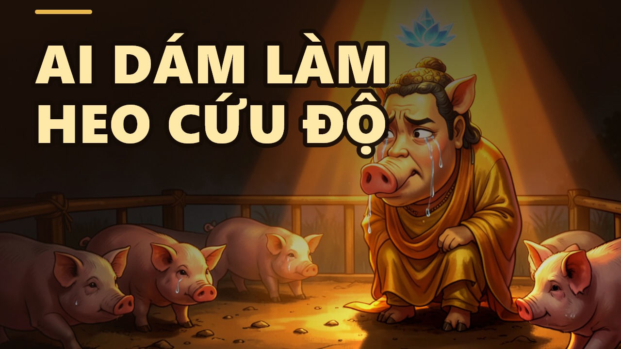 Bồ Tát sơ phát tâm: Khi bậc thánh chấp nhận trở lại làm heo để cứu độ?