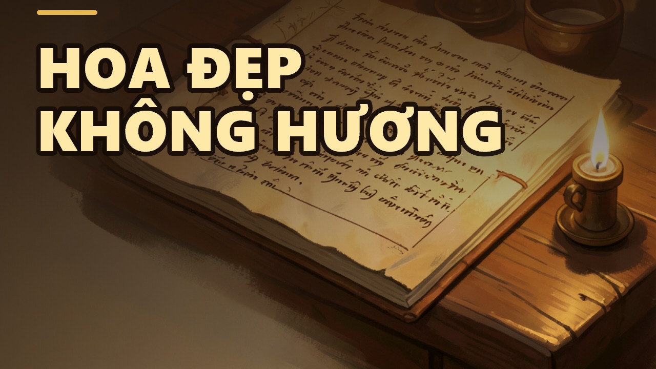 Có sắc mà không hương: Khi lời nói không đi đôi với thực hành