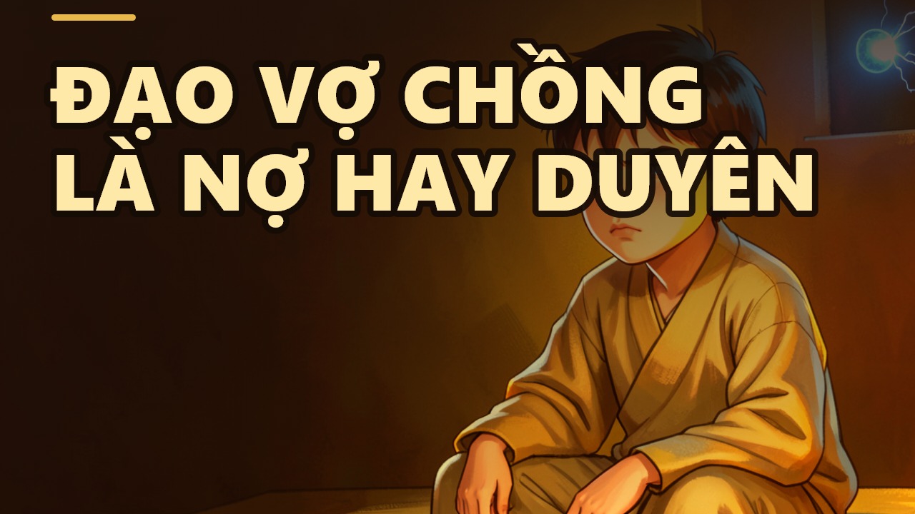 Đạo vợ chồng là nợ hay duyên? Lời giải từ Thầy Thích Chân Quang