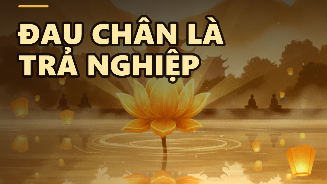 Đau chân khi ngồi thiền: Xúc, Thọ hay Ái? Hiểu đúng để tu sâu