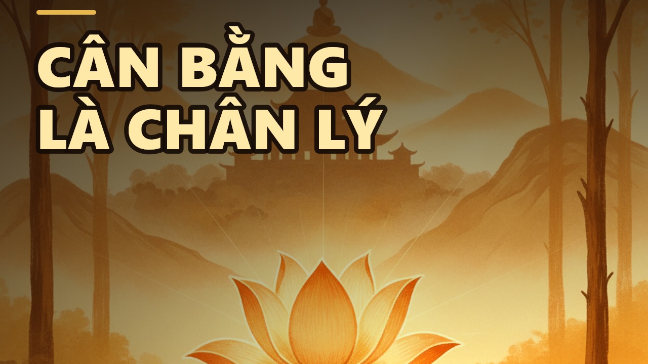 Đừng để lòng tốt trở thành sai lầm: Triết lý Trung dung trong đời sống và tu tập