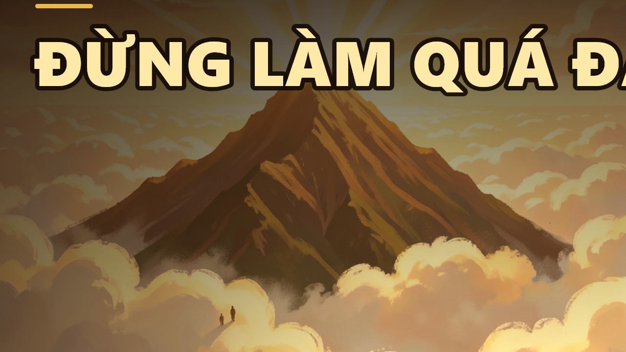 Đừng để 'thái quá' hay 'bất cập' làm hỏng cuộc đời bạn