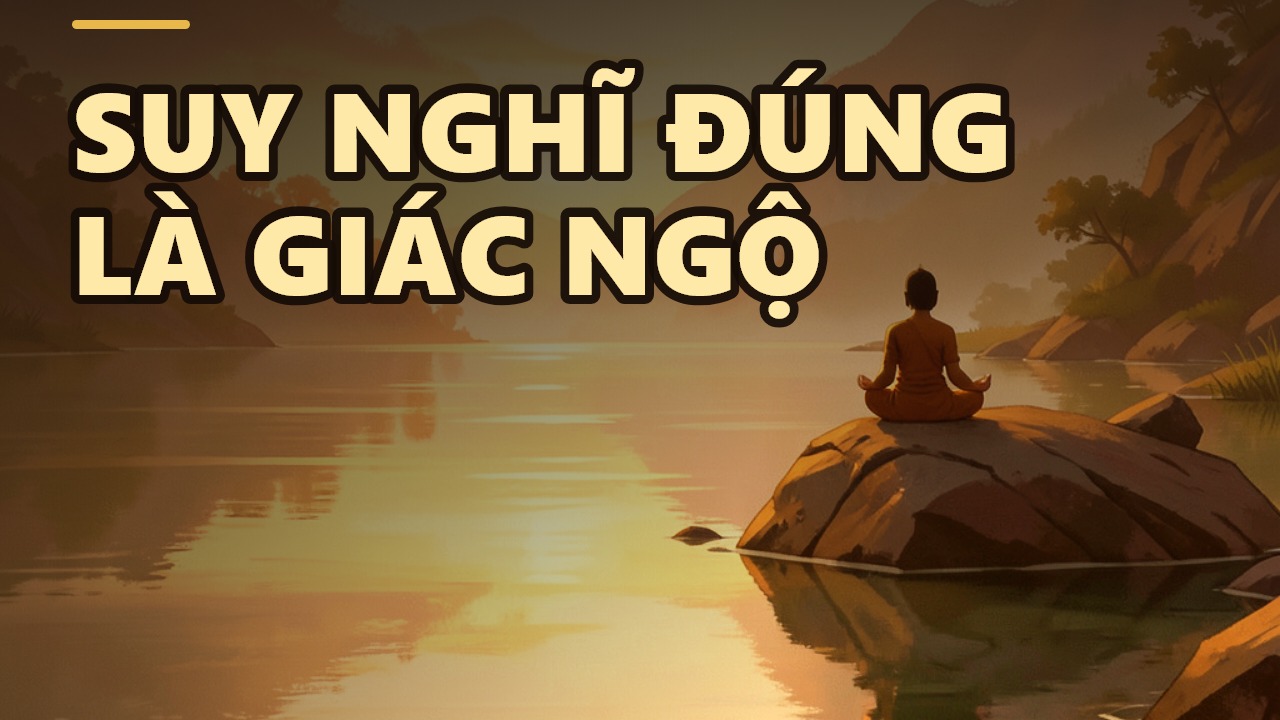 Đừng Vội Giữ Tâm Thanh Tịnh: Chánh Tư Duy Là Bước Khởi Đầu Giác Ngộ