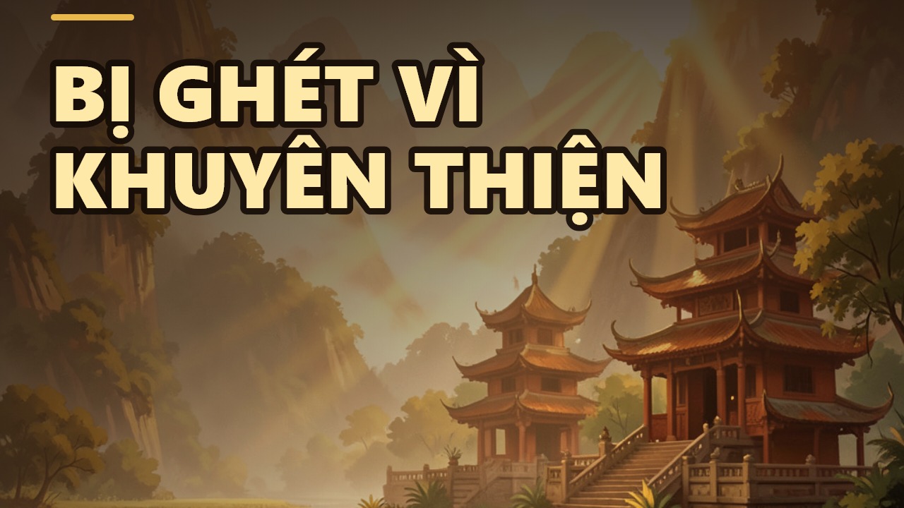 Được người hiền kính thương, bị người xấu ghét: Sứ mệnh của người khuyến thiện