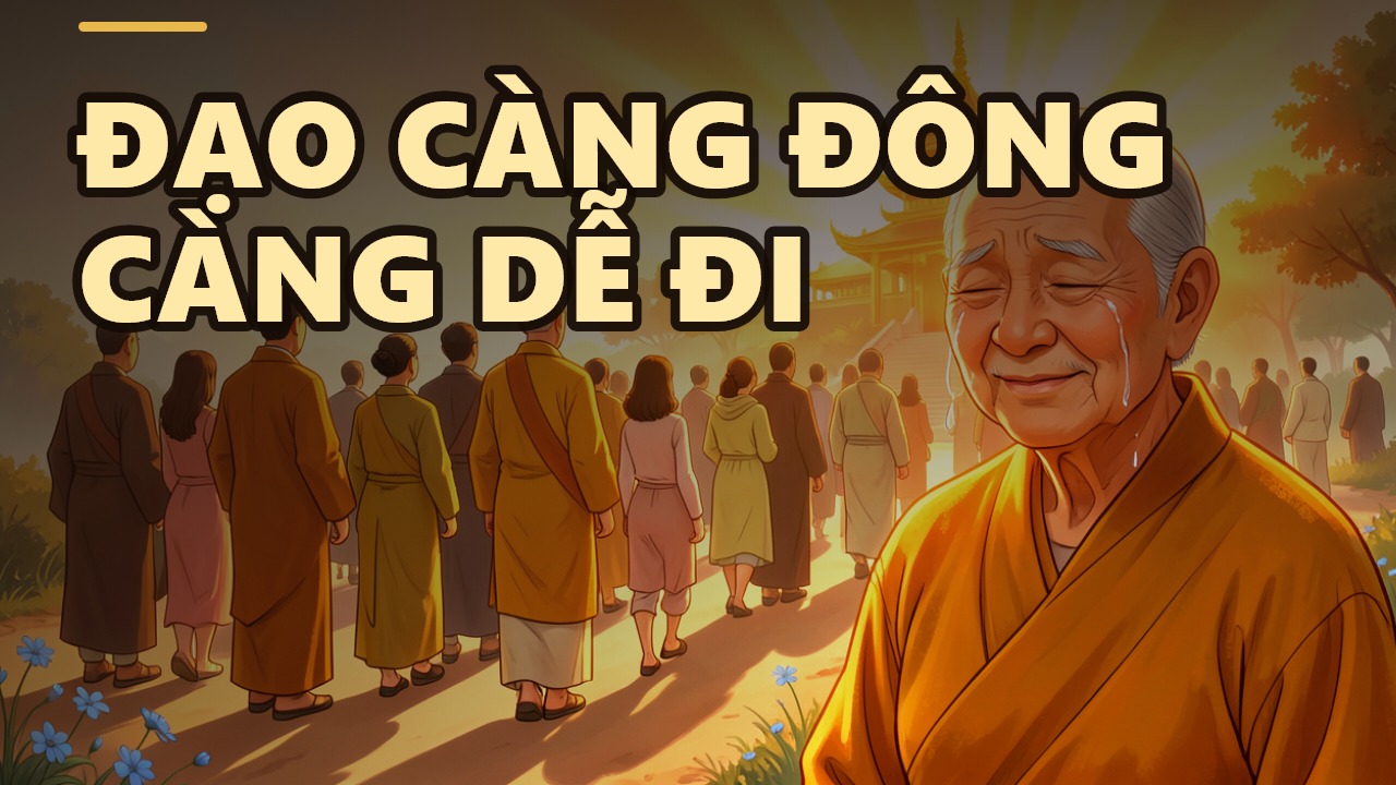 Đường đời và đường đạo: Vì sao bạn không nên đi một mình?