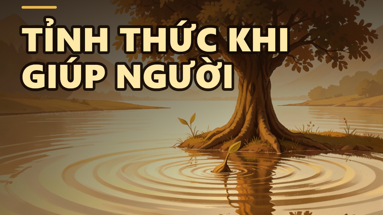 Giúp người là gieo nhân lành, nhưng đừng vô tình tiếp tay cho tội lỗi