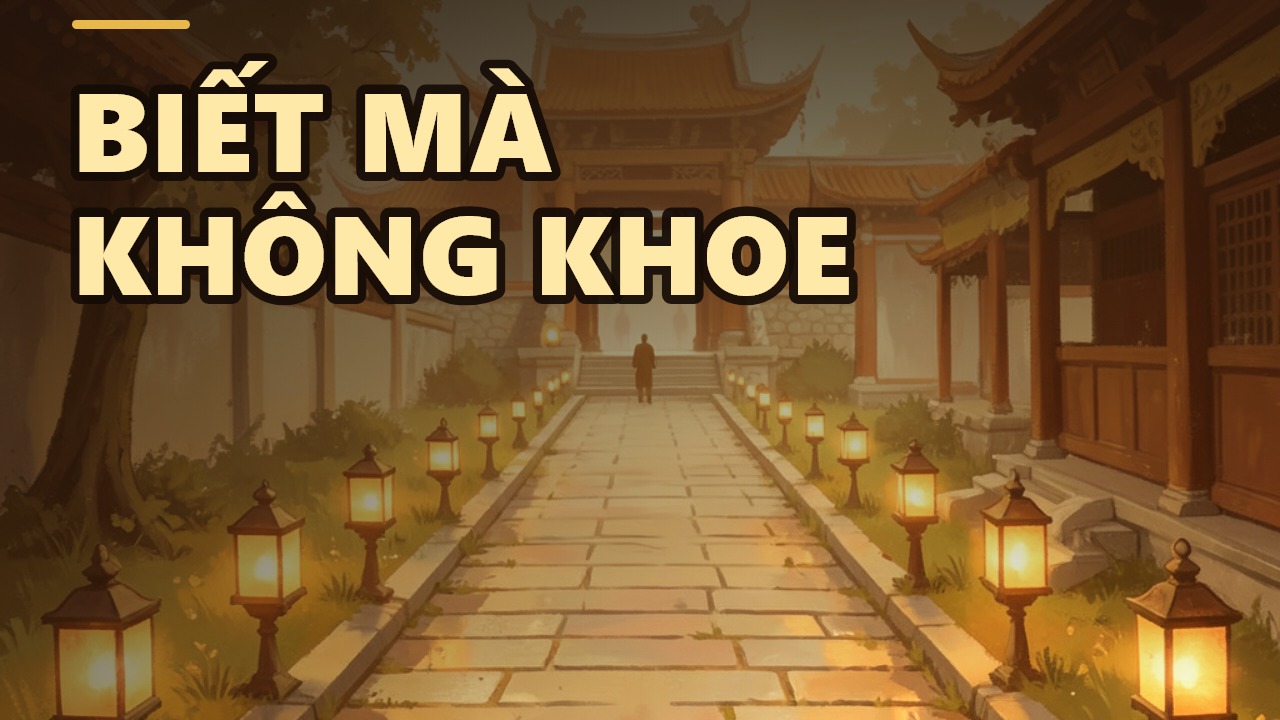 Hạnh kín đáo: Vì sao người tu im lặng về chính mình?