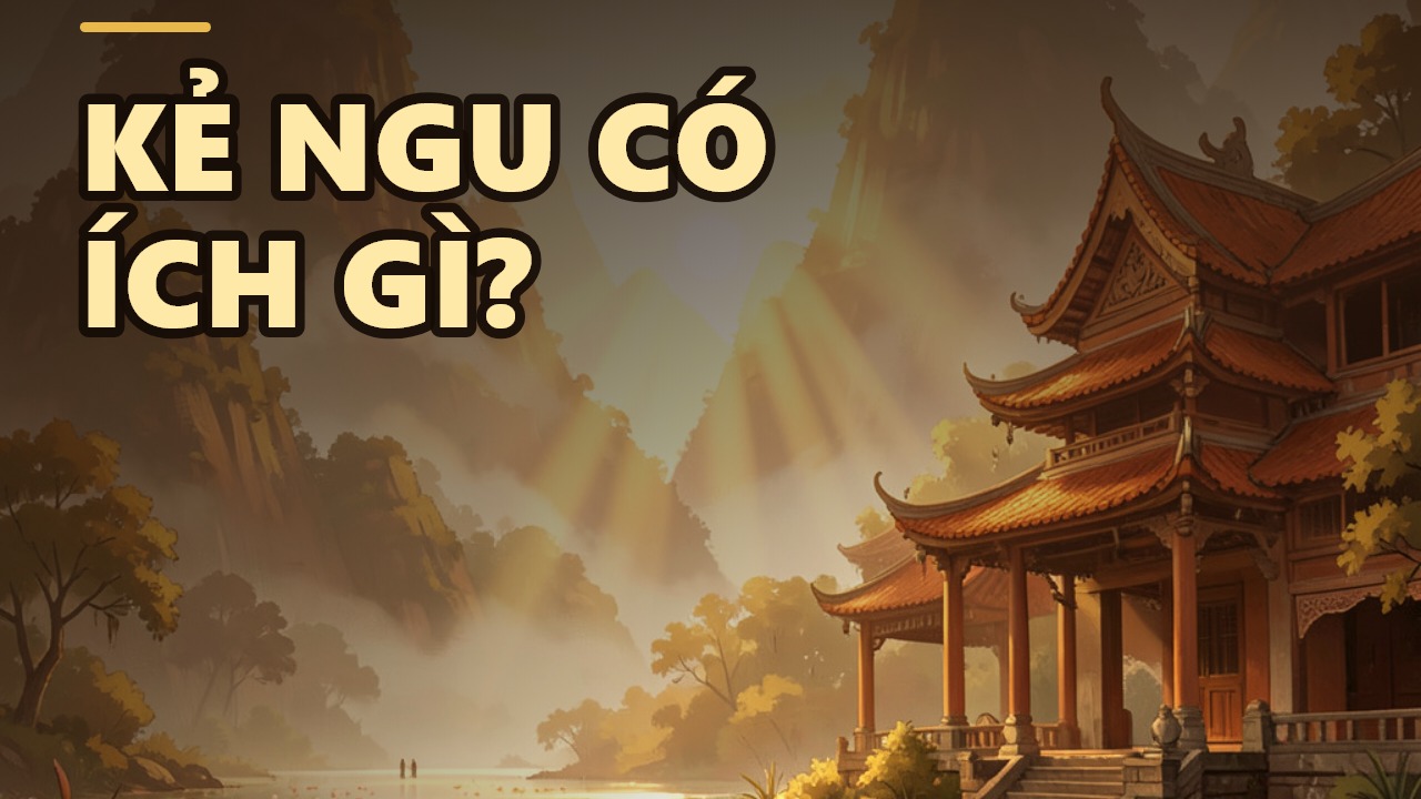 Kẻ Ngu Có Ích Gì? Áo Da Dê Không Làm Nên Thầy Tu