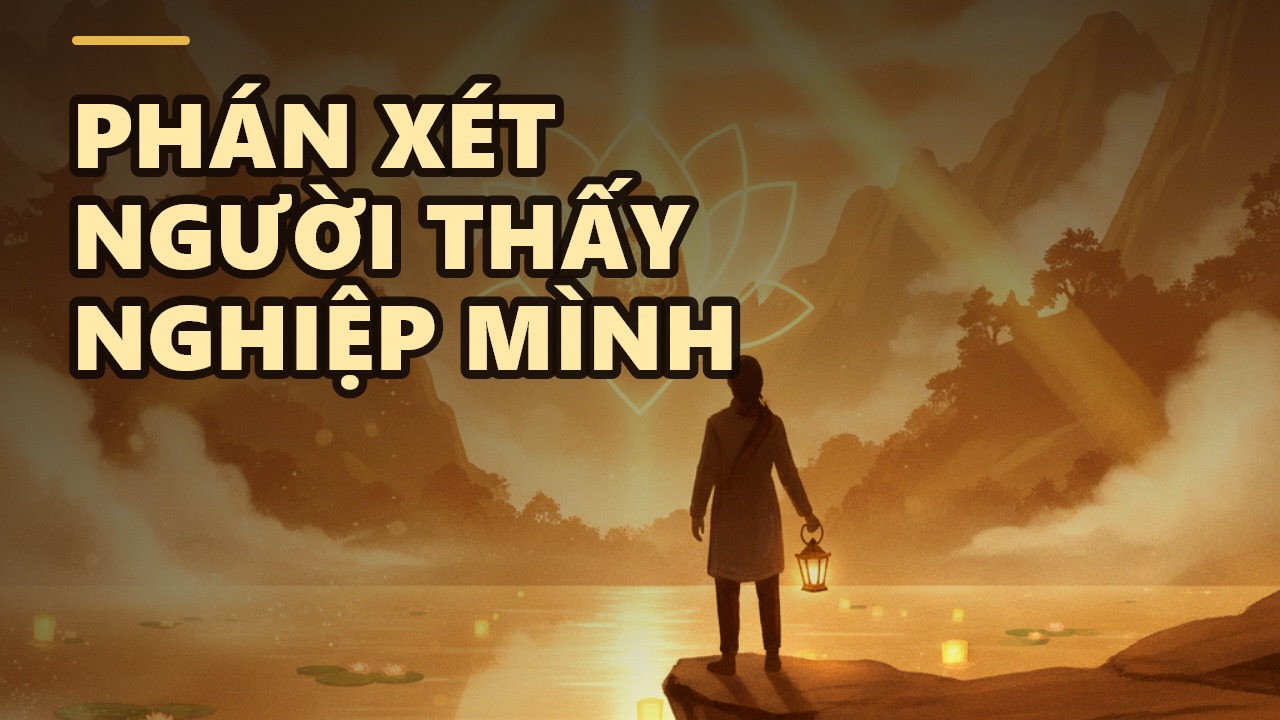 Khi bạn phán xét người khác, bạn đang bộc lộ chính mình